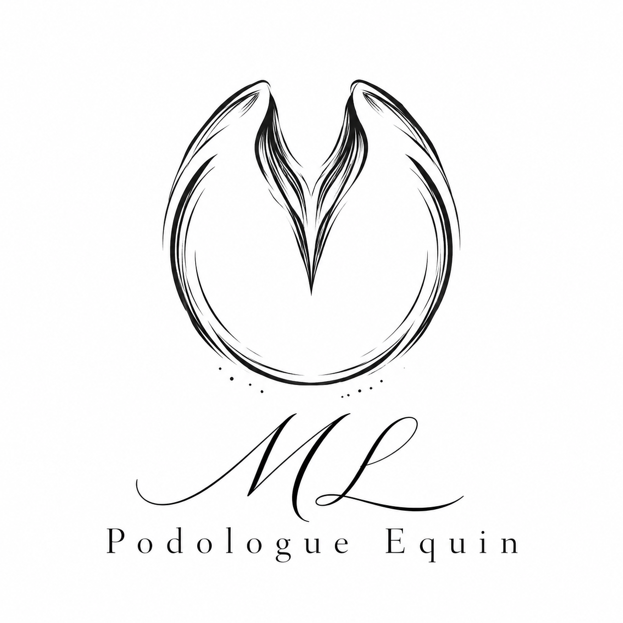 ML Podologue Equin — empreinte de sabot